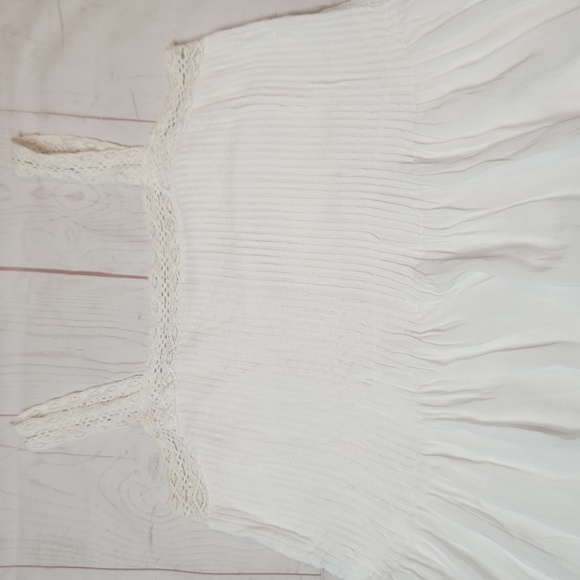 Aritzia Leone White Lined Dress | Medium - Picture 6 of 12